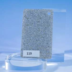 Feuille d'acrylique moulée découpée au laser, blanche argentée pailletée, 1/8 po, avec service de découpe - Product Image 6