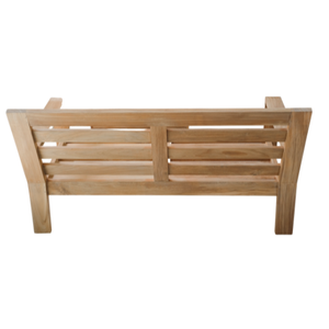 Axten ม้านั่งไม้แท้2-Seater ร่วมสมัย, พนักพิงที่นั่งแบบโมเดิร์นม้านั่งสำหรับสวนกลางแจ้งลานสวนทางเข้าสวนทำจากไม้ลังไม้ - Product Image 2