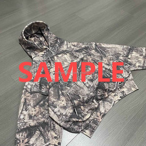 Unisex de gran tamaño 100% French Terry Cotton Camo Zip up Boxy All Over Camouflage Real Tree DTG Sudaderas personalizadas Caza de alta calidad - Product Image 3