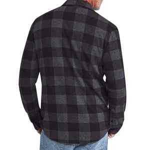 Customized Trending Huge Ready Stock Custom 100% Cotton Flannel <b>Men's</b> Cotton Casual Classic Streetwear Long Sleeve <b>men's</b> <b>shirts</b> - Product Image 5