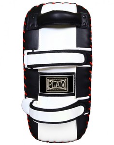 Guantes de entrenamiento para niños de cuero de vaca profesional de alta calidad Premium Muay Thai Kick Pad para artes marciales y boxeo - Product Image 3