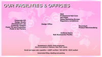 Bandes de gel pour ongles 3D roses à couverture complète, en ABS, formes carrées et amandes, pré-conçues, élégantes, avec colle pour ongles.
