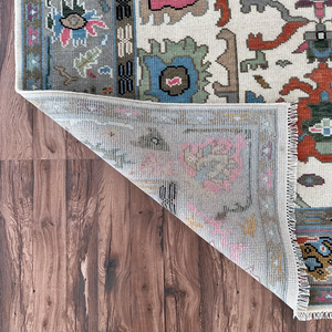 พรมขนสัตว์เปอร์เซียแท้นุ่มและมีชีวิตชีวาขนาดกำหนดเองได้สำหรับห้องนั่งเล่นไม่ลื่นและซักได้สินค้าคุณภาพชั้นนำจากอินเดีย - Product Image 3