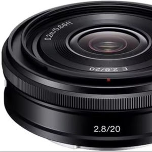 E-<b>mount</b> Full <b>Frame</b> 20mm Wide Angle Aluminum Alloy Lens - Product Image 1