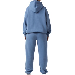 2025 nouveau haut de gamme sur mesure femmes survêtements Logo personnalisé plaine Jogging femmes survêtement haute qualité vêtements de rue - Product Image 6