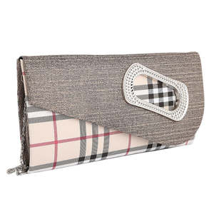 Bolso de mano elegante para mujer 9074 - Beige oscuro - Product Image 1