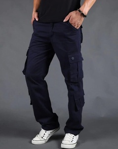 High Street Fashion Canvas Multi-pocket Hip Hop Style Eco-Friendly Men's <b>Trousers</b> From Bangladesh - Product Image 1