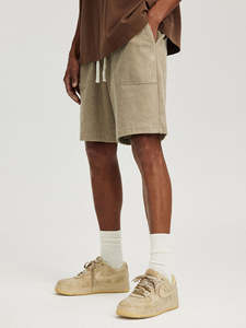 Pantalones Cortos Deportivos para Hombre, de Poliéster, Cintura Alta, con Bolsillos, Casuales, Holgados, para Entrenamiento, Secado Rápido, Transpirables - Product Image 6