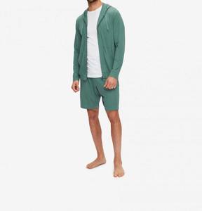 Sweat à capuche zippé décontracté pour homme Derek Rose, respirant, avec poche, logo personnalisé, couleur unie, sérigraphie, automne - Product Image 4