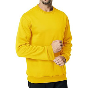 OEM personnalisé pour hommes imprimé coton polyester polaire respirant écologique coupe ample pull sweat hiver en vrac porter équipage - Product Image 2