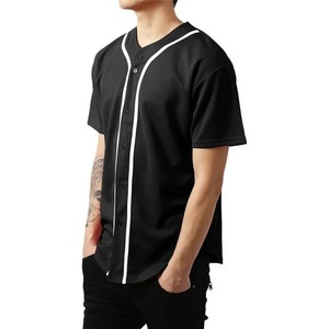Customizable Breathable <b>Polyester</b> Baseball Jersey <b>Shirts</b> for Adults Plus Size Softball Sportswear OEM Sublimation Printing - Product Image 2