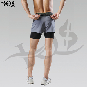 Pantalones cortos antiestáticos activos, cómodos y elegantes pantalones atléticos con cintura elástica, patrón sólido para la temporada de otoño - Product Image 3