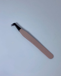 Pince à cils professionnelle en acier inoxydable antistatique outil de beauté à pointe pointue pour les extensions de cils prix compétitif - Product Image 1