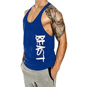 <b>Men</b> Gym <b>Muscle</b> Sleeveless Shirt Male Vest Tank <b>Tops</b> Bodybuilding Clothing Print Summer Cotton OEM Spandex Anti ENGLAND Logo Time - Product Image 5