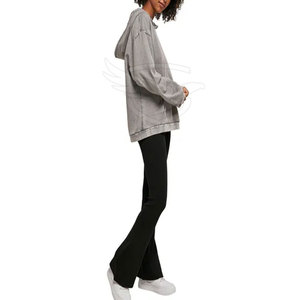 Couleur personnalisée Sweats à capuche délavés à l'acide de haute qualité Sweats à capuche délavés à l'acide avec logo personnalisé Sweats à capuche délavés à l'acide - Product Image 4