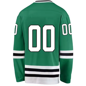 Jersey de Hockey Transpirable de Malla Personalizado de Alta Calidad con Cordones, Logotipo Rojo Sublimado, Jersey de Hockey sobre Hielo para Equipo Adulto - Product Image 3