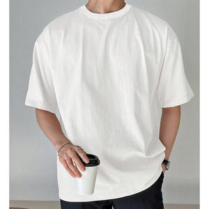 T-shirt d'été respirant en coton lavé à l'acide oem surdimensionné avec un design personnalisé, idéal pour les commandes de streetwear et de marque - Product Image 5