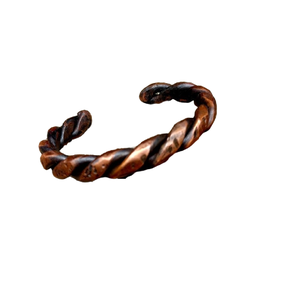 2024 nouveau Bracelet de manchette indien fait à la main Original plaqué cuivre arrondi perle de mariée pour les femmes Bracelet fait à la main en cuivre - Product Image 1