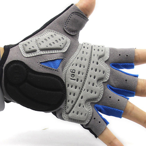 Respirant demi-doigt lavable anti-dérapant anti-chocs gants de cyclisme pour hommes femmes personnalisables gants de vélo de route de haute qualité - Product Image 6