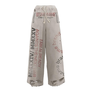 Chándales para adultos de alta calidad, chándal para hombres y mujeres, chándal de 2 piezas con diamantes de imitación, conjunto de logotipo con estampado de pantalla desteñido al sol - Product Image 4