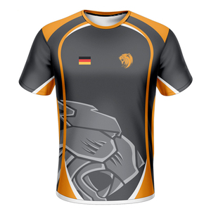 เสื้อกีฬาอิเล็กทรอนิกส์แฟชั่นสุดเท่เสื้อกีฬาพิมพ์ซับลิเมชันเต็มรูปแบบเสื้อกีฬา EST-0052 - Product Image 4