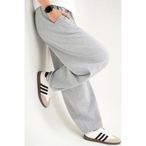 กางเกงถักสำหรับผู้หญิง ผ้าฝ้าย โพลีเอสเตอร์ สแปนเด็กซ์ 240-250 แกรม นุ่ม ยืดหยุ่น สวมใส่สบาย ไซส์ S-XXL - Product Image 2