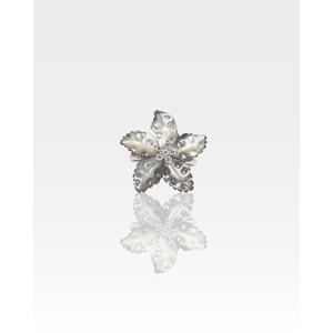 Vintage Rhodium Plated <b>Garnet</b> Gemstone <b>Ring</b>-Bezel Set White Gold Wedding Jewelry - Product Image 1