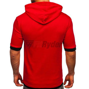 100% Top haute qualité personnalisé couleur et taille hommes T-Shirts à capuche 2024 dernière conception hommes T-Shirts à capuche taux de gros OEM - Product Image 6