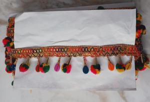 Fashion Forward Lace Trims with <b>Beads</b> and Stones for Festive <b>Garments</b> Available in Bulk for Global B2B Buyers - Product Image 4