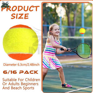 Pelota DE TENIS presurizada de alta calidad al por mayor, hecha a medida, durabilidad superior, pelota de tenis de calidad profesional - Product Image 6