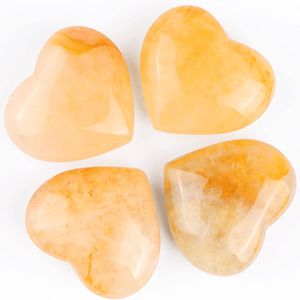 คริสตัลธรรมชาติพลอยกุหลาบควอตซ์ขัดเงาการเติบโตของหัวใจหินเรกิฮวงจุ้ยของขวัญตกแต่งบ้าน - Product Image 2