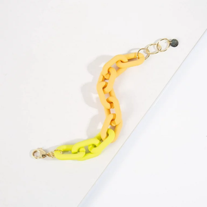 Venta caliente personalidad resina pulsera multicolor recepción compromiso accesorios duraderos productos de calidad - Product Image 5