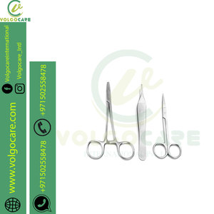 Kit de sutura de práctica de fuente de alimentación Manual de acero inoxidable de estilo único al por mayor para base de instrumentos quirúrgicos médicos veterinarios - Product Image 5