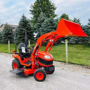 Tractor Compacto Kubota B2601 4WD con Motor Diésel, Equipo Agrícola, Tractor Agrícola Pequeño con Cargador Frontal y Segadora - Product Image 3
