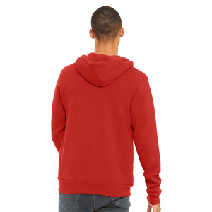 Nouveau pull 100% coton personnalisable pour hommes 380gsm 100% sweat à capuche pré-rétréci en coton brun mélangé sweats à capuche unis pour hommes - Product Image 2