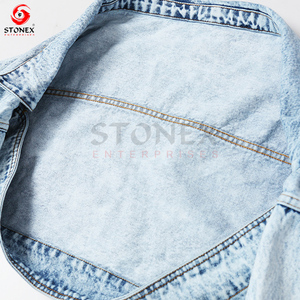 Chaquetas recortadas vaqueras con estilo para chicas jóvenes, gran oferta, chaquetas de mujer de nuevo diseño de alta calidad - Product Image 4