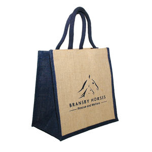 Bolsa de Compra de Yute al por Mayor, Bolsa de Transporte de Fibra Natural Ecológica para Pedidos al por Mayor, Bolsa de Yute Reutilizable y Sostenible para Comestibles - Product Image 4