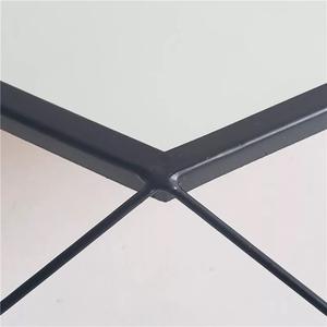 Modern Vintage <b>Hexagon</b> Wall <b>Mirror</b> Black Metal Framed Home Decor for Living Room and Bathroom - Product Image 5