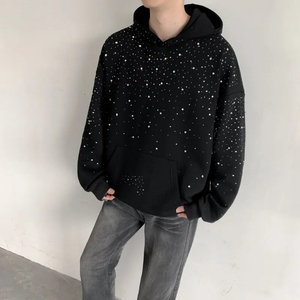 Sweat-shirts pour hommes de qualité supérieure avec fermeture éclair, 100% coton, design personnalisé imprimé - Product Image 5