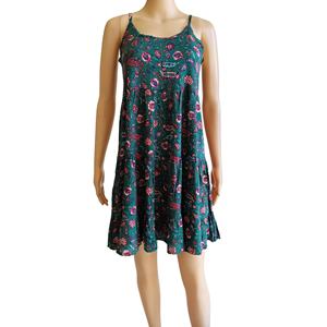 Nuevo Diseño Vestido Floral de Rayón Estampado para Mujer, Cuello en U, Sin Mangas, Estilo Boho Casual, Dulce y Vintage, para Otoño, Primavera, Playa y Fiesta - Product Image 1