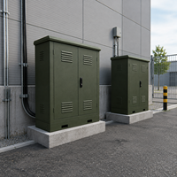 Armoire de distribution intégrée extérieure 400V 690V JP, appareillage de commutation basse tension monté sur poteau, armoire en acier inoxydable IEC 61439 pour réseaux intelligents