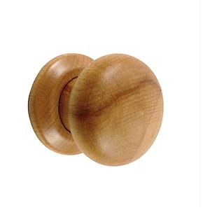 Bouton de porte rond en bois effet hêtre Paire de boutons en marbre les plus vendus avec une taille de forme de couleur personnalisée Fabriqué en Inde Article - Product Image 1