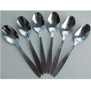 Luxurious Design Stainless Steel Spoon Set Durable Simple handle Perfect for Dining And Special Occasions <b>Mirrored</b> Steel - Product Image 2
