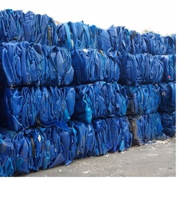 Giá sỉ phế liệu chai nhựa HDPE pha trộn, phế liệu thùng nhựa HDPE màu xanh - Product Image 2