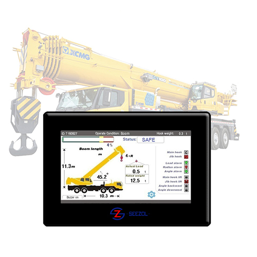 SEEZOL SZ-M100 Mobile Crane Safety Load Moment Indicator(LMI)/Crane Torque Limiter/Load Limiter for Crane