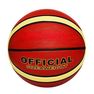 High Grip Sticky Promotional Rubber <b>Basketball</b> Ball with Durable Outer Surface, Custom Print, and <b>Size</b> 7 for Advertising - Product Image 2