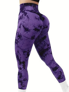 Custom Wear Women Activewear All-Over Print Sublimation Yoga Leggings Women Fitness Wear - Product Image 2