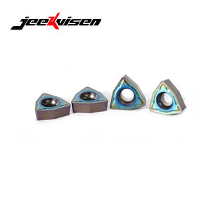 เม็ดมีดกลึงเคลือบใหม่ WCMT050308-SF JS115P สำหรับงานตัดคาร์ไบด์ ใช้กับเครื่อง CNC - Product Image 3