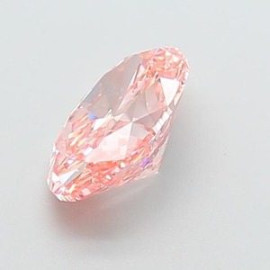 รูปไข่2.00 CT เพชรที่โตแล้ว VVS2สีชมพูสดใสแบบแฟนซี - Product Image 3