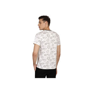 Couleur noire avec une belle texture T-shirt à ourlet long sur mesure de grande taille Top des meilleures ventes T-shirts pour hommes pour les jeunes adultes - Product Image 2